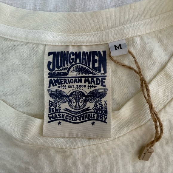 Jungmaven Cropped Lorel Tee - Picture 2 of 5